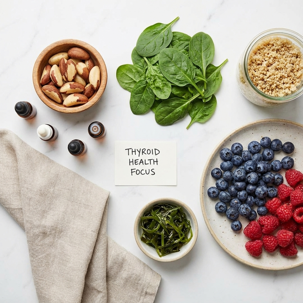 7 Vegetarian Foods to Support Thyroid Health Naturally